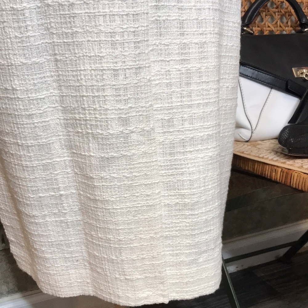 J.Crew 🌹  stunning creamy white tweed dress - Picture 16 of 16
